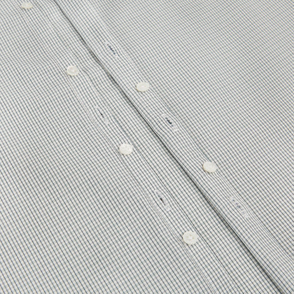 Forest Green Micro Tattersall Westminster Shirt Image 6