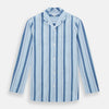 Blue Baiadera Stripe Pyjama Shirt