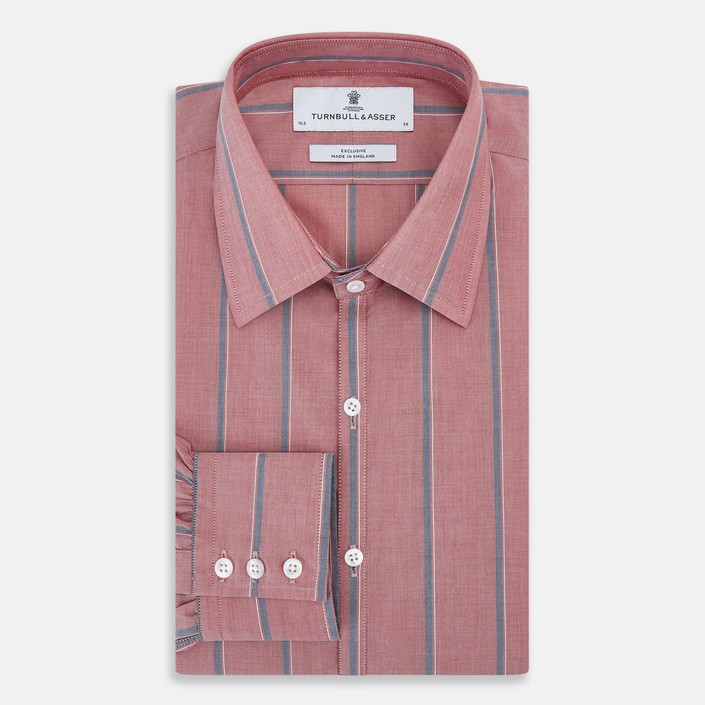 Red Track Stripe Westminster Shirt