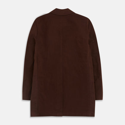 Burgundy Grayson Car Coat Image 6
