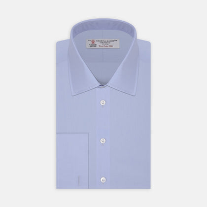 Blue Two-Fold 200 Cotton Fabric