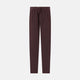 Turnbull & Asser Burgundy Corduroy Miles Trousers: high-waisted, straight-leg pants with an elasticated drawstring waist, shown on a white background.