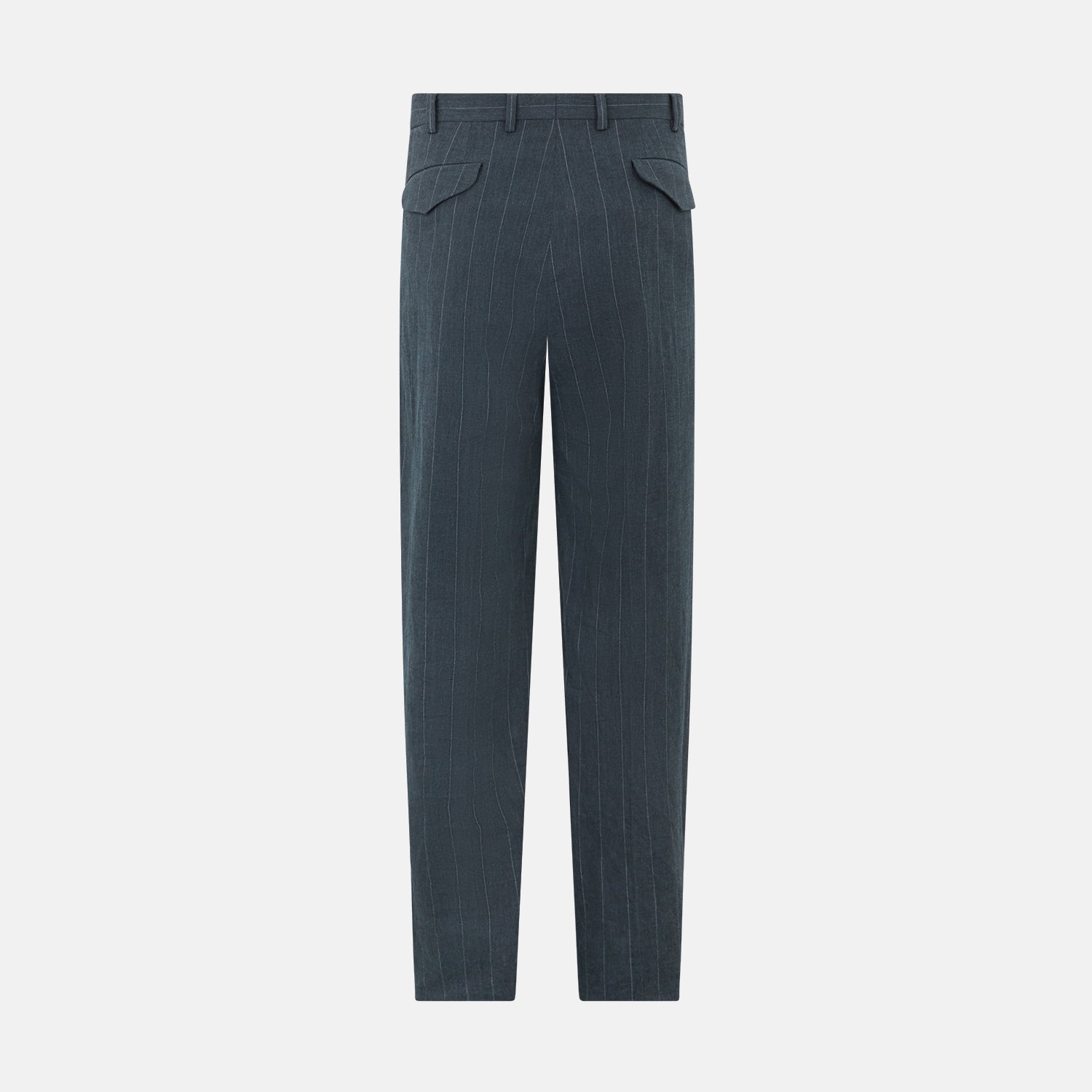 Image 4 of product Forest Green Striped Edmund trousers
