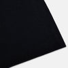 View 2 of product The Turnbull & Asser Plain Navy Cashmere Knitted Scarf is shown looped against a white background, highlighting its soft texture and elegant drape.
