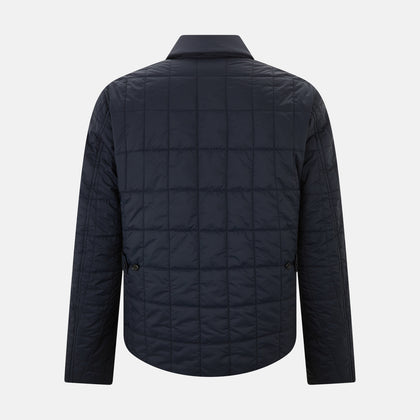 Battersea Navy Quilted Jacket Image 2