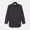 Black Check Cotton Fabric