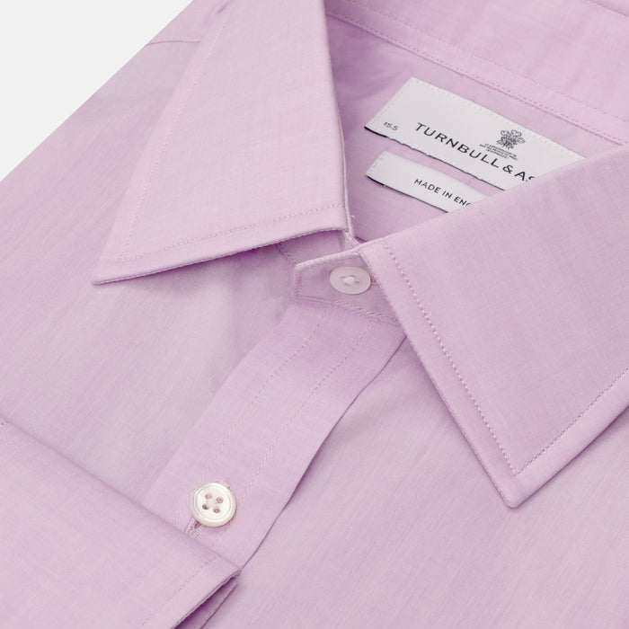 LILAC COTTON REGULAR FIT SHIRT Image 1