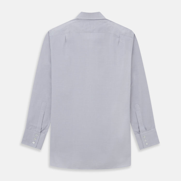 SILVER MULTI-CHECK COTTON REGULAR FIT SHIRT Image 3