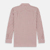 Red Graph Overlay Check Piccadilly Shirt