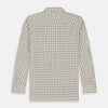 Brown Graph Overlay Check Piccadilly Shirt