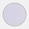 View 1 of product A circle with a thick gray outline, filled with diagonal light purple and white stripes on a white background, inspired by Turnbull & Asser's BESPOKE FABRIC 0016 07 and reminiscent of classic monogram shirt styles.