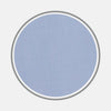 View 1 of product A circular swatch of BESPOKE FABRIC 0024 07 by Turnbull & Asser in light blue with a soft texture, framed by a gray ring, suggests refined quality for custom shirts on a white background.