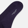 Dark Purple Mid-Length Merino Socks