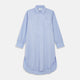 Blue Piped Sea Island Quality Cotton Nightshirt