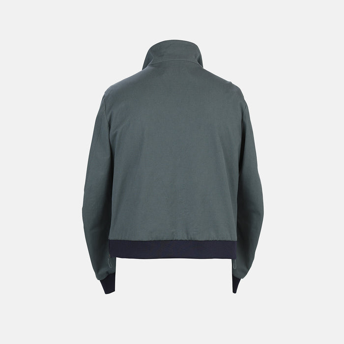 Fairway Ash Grey Driving Jacket in Cotton Image 5
