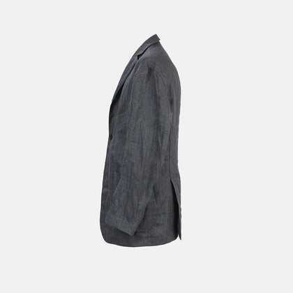Riviera Ash Oversized Blazer in Linen Image 2