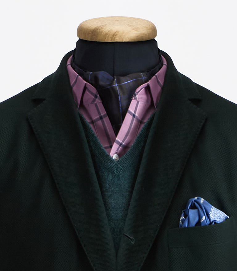 Turnbull & Asser Blue Striped Cotton Shirt