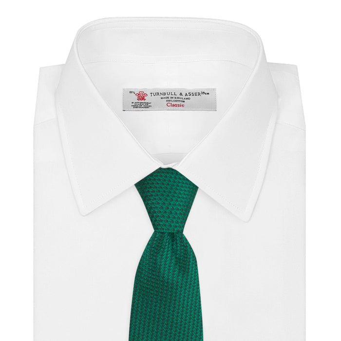 Green Lace Silk Tie Image 1