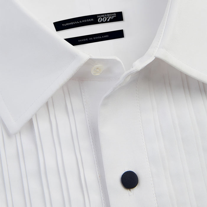 Casino Royale White Dress Shirt in Cotton  Image 7