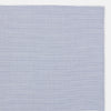 View 2 of product The Turnbull & Asser Hand Rolled Navy Graph Check Handkerchief features evenly spaced navy lines forming a classic grid, offering a clean and timeless look in premium cotton.