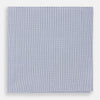View 1 of product The Turnbull & Asser Hand Rolled Navy Graph Check Handkerchief features evenly spaced navy lines forming a classic grid, offering a clean and timeless look in premium cotton.