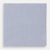 Hand Rolled Navy Graph Check Handkerchief