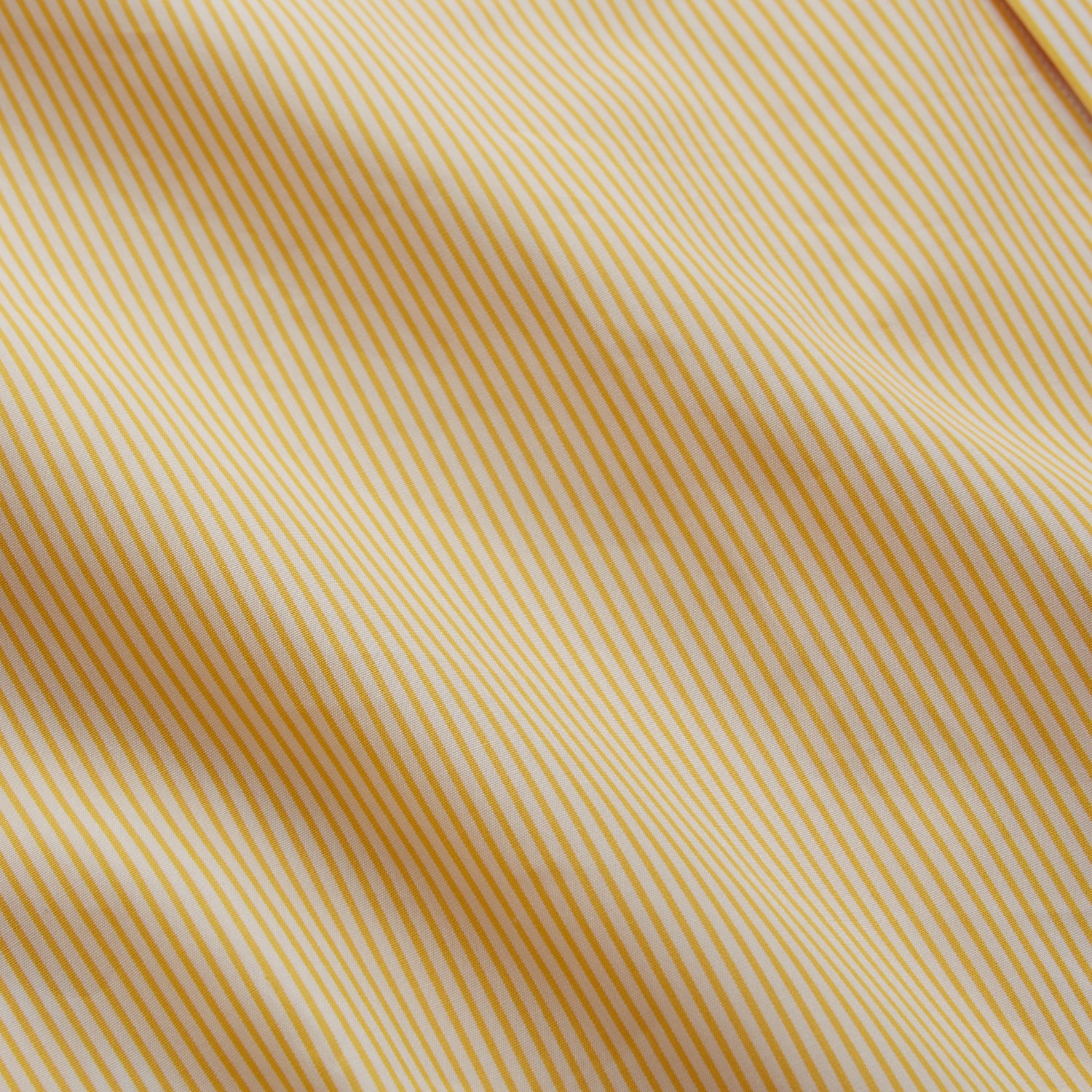 Image 4 of product Yellow Fine Stripe Regular Fit Shirt with T&A Collar