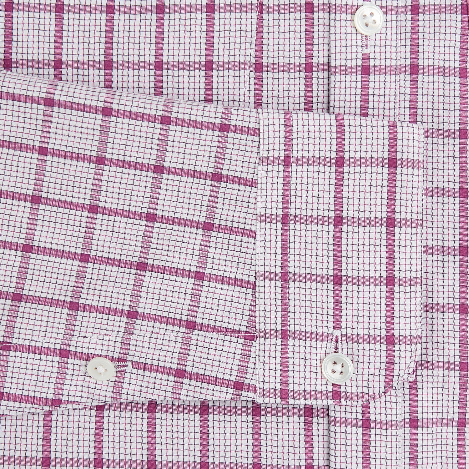 Purple Graph Overlay Check Piccadilly Shirt