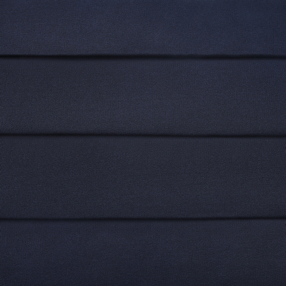 The Turnbull & Asser UK Casino Royale Midnight Blue Cummerbund in silk, featuring elegant horizontal pleats and showcased flat on a white background, is a sophisticated accessory crafted to enhance any formal evening attire.