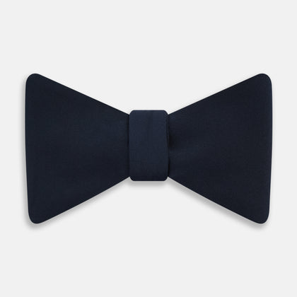 Casino Royale Midnight Blue Bow Tie in Silk Image 4