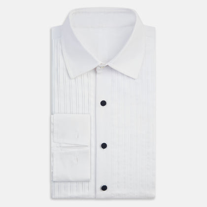 Casino Royale White Dress Shirt in Cotton Image 3