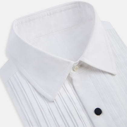 Casino Royale White Dress Shirt in Cotton Image 6