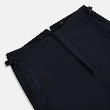 Casino Royale Midnight Blue Tuxedo Trousers in Wool Image 3