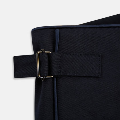 Casino Royale Midnight Blue Tuxedo Trousers in Wool Image 5