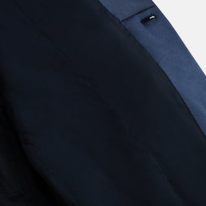 Casino Royale Midnight Blue Tuxedo Jacket in Cotton Velvet Image 5