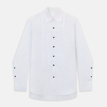 Casino Royale White Dress Shirt in Cotton Image 11