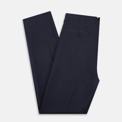 Casino Royale Midnight Blue Tuxedo Trousers in Wool Image 2
