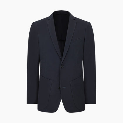 Charcoal Knitted London Blazer Image 5