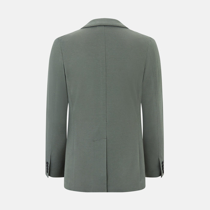 Sage Silk & Cotton Bath Blazer Image 2