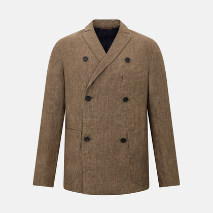 Henley Pinecone Blazer in Linen