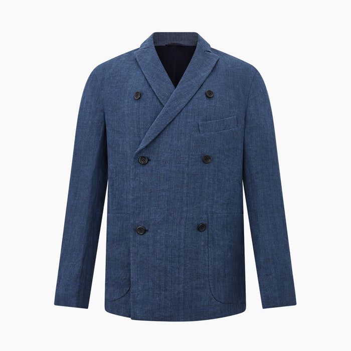 HENLEY DB SHIRT BLAZER DENIM Image 5