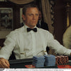 View 2 of product Two White Casino Royale Braces by Turnbull & Asser, as seen on James Bond, handmade in England with silver metal adjusters and leather detailing at the ends—displayed against a plain white background and offering the perfect finishing touch for a 007-inspired look.