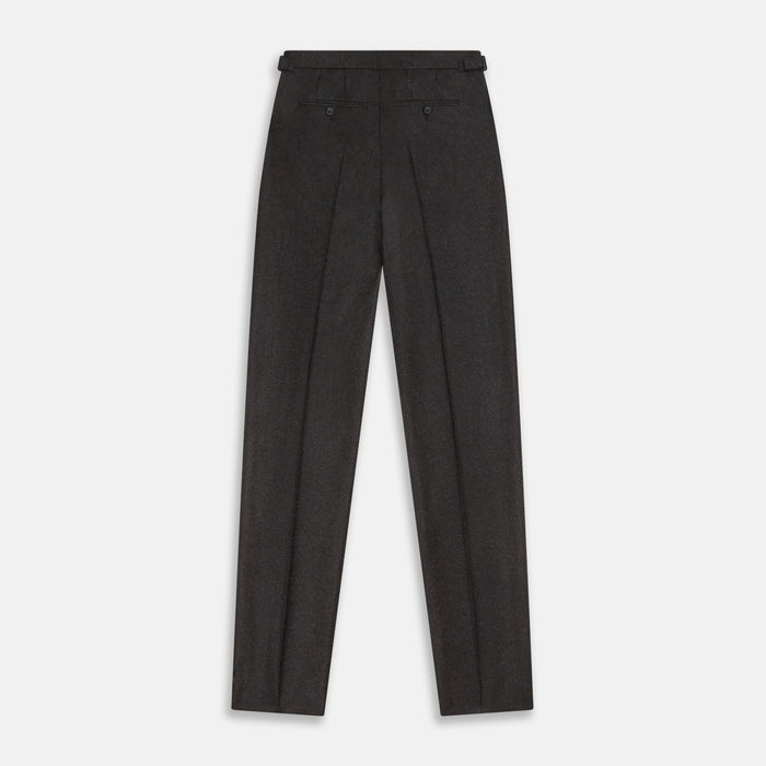 Charcoal Henry Trousers Image 4