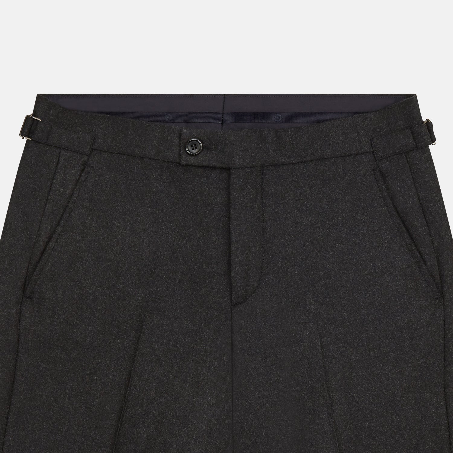 Charcoal Henry Trousers