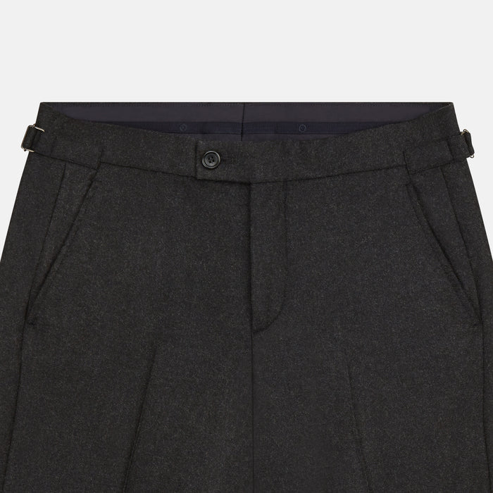 Charcoal Henry Trousers Image 1