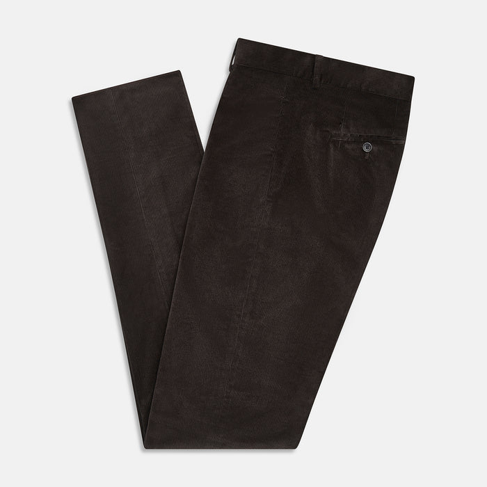 Brown Corduroy Rupert Trousers Image 4