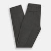 View 5 of product A pair of Turnbull & Asser Grey Rupert Trousers in tailored wool, with belt loops, button closure, and straight legs, displayed against a plain white background.
