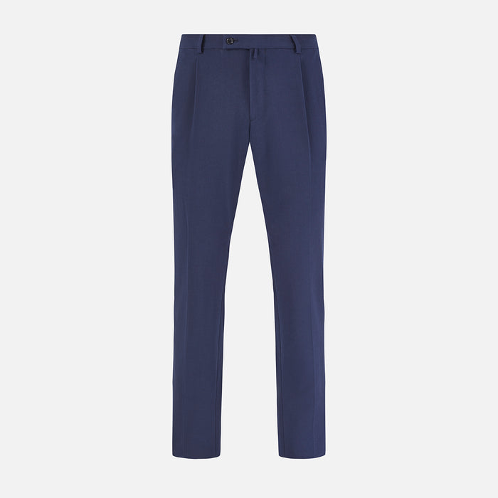 Navy George Trousers Image 6