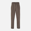 Brown Check Edward Trousers