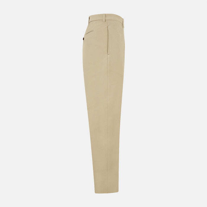 Amberley Sand Trousers in Cotton Image 4